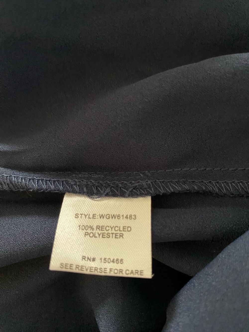 41 Hawthorn sleeveless top NWT size large. Navy. - Picture 5 of 7
